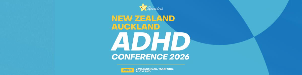 New Zealand ADHD Conference - Auckland 2026 Banner